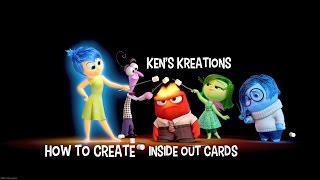 Pixar Inside Out Cards  Christmas in July Cards4Love [upl. by Attecnoc]