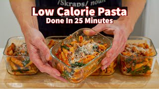 5 Meals in 25 Minutes Meal Prep  Creamy Tomato Pasta Recipe [upl. by Ahsirat]