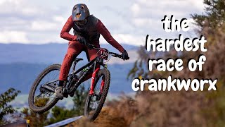 Crankworx Rotorua Air DH Full Run POV [upl. by Holmen]