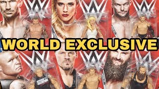 WORLD EXCLUSIVE  WWE MATTEL BASIC 75 IMAGES [upl. by Ybsorc]