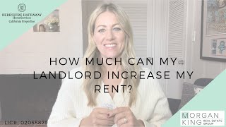 How Much Can My Landlord Increase My Rent [upl. by Sanborn952]