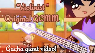 quotViolinistquot An original GCMM Gacha club Giant  Gt Enjoy read desc [upl. by Arita]