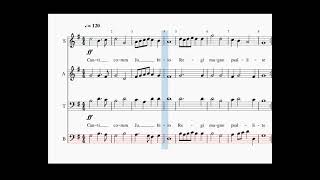 Canticorum Jubilo bass GF Händel [upl. by Ardnaek121]