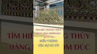 Hàng Rào Nhôm Đúc Quả Táo Biểu Tượng Phong Thuỷ No Đủ hangraonhomduc phongthuy phongthuyhangrao [upl. by Hessney]