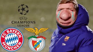 Barcelonas start to the Champions League in a nutshell 😂 Barcelona meme [upl. by Custer]