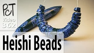 Polymer Clay Heishi Beads Tips amp Tricks [upl. by Nylirak]