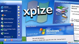 What Windows XP Shouldve Been  XPize Demo [upl. by Virgilio87]