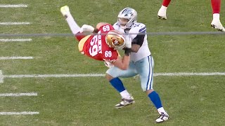 RIDICULOUS PASS RUSH MOVES DLINE 1on1s amp SACKS FROM 2022 [upl. by Collayer]