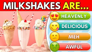 Tier List Rank Dessert from Heavenly to Awful 🥧📝  Sweet Treat Quiz [upl. by Hgierb]