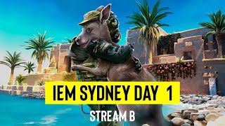 IEM Sydney 2023  Day 1  Stream B  FULL SHOW [upl. by Yr]