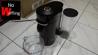 How to Empty water for storage Nespresso Vertuo Plus  Easy guide [upl. by Tiedeman]