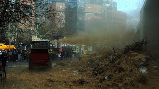 TOULOUSE • MANIF DES AGRICULTEURS • 16 JANVIER 2024 [upl. by Orlanta363]