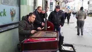 Cimbalom Player on the streets of Tallinn Old Town [upl. by Nies]