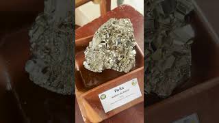 PIRITAMINERALSULFUROMATERIALES INORGÁNICOS 🩶🤎PIRITA SULFUROS MINERAL MINERIA PERÚ ANTAMINA [upl. by Boser]