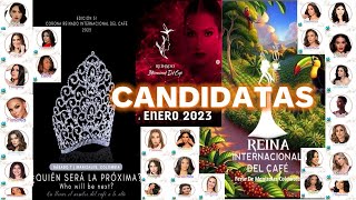 Reinado Internacional del Café 2024  ¡Conoce a las 20 Candidatas Oficiales 🌟 [upl. by Ettenahs]