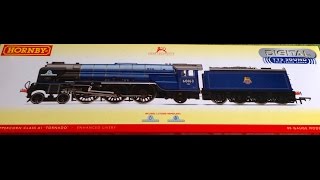 Hornby R3245 TTS sound A1 Tornado locomotive enhanced livery [upl. by Jarrod903]