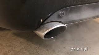 Underground Exhaust Mercedes W211 E500 Stage 2  Xpipe Sound [upl. by Negem781]