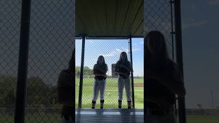 media day😝 foryou lyrics dance softball softballgirls [upl. by Ledif]