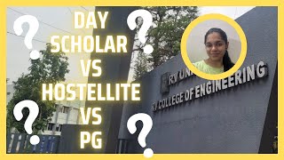 Dayscholar or Hostellite in RVCE Which is better [upl. by Annahsad]