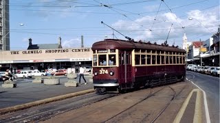 Adelaide South Australia Tram Scenes  A slideshow with H class trams 1978 amp 1984 [upl. by Haidedej]