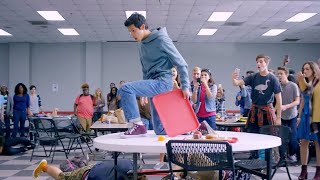 Cobra Kai 1x05 quotCounterbalancequot Review HD Miguel Takes Down Kyle With Style Goes Viral On Social [upl. by Service]