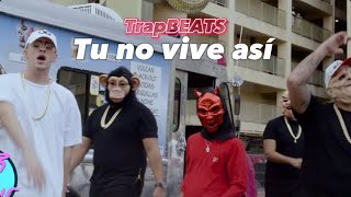 Tu no vive así  LETRA Bad Bunny ft Arcangel [upl. by Aenit]