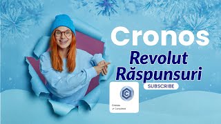 Revolut  Cronos CRO quiz answers cronos cro revolut quiz answers freemoney [upl. by Arrakat921]