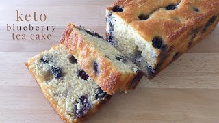 Keto Blueberry Tea Cake [upl. by Granny]