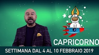 CAPRICORNO l’oroscopo di Capitani  Settimana 4  10 Febbraio [upl. by Danika912]