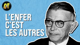 Philosophie  Sartre « Lenfer cest les autres » explication [upl. by Anirav106]