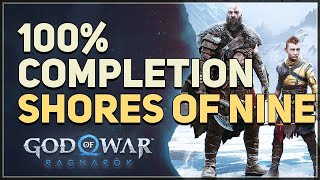 Shores of Nine 100 Completion God of War Ragnarok [upl. by Katy]