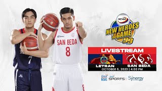 NCAA Season 99  LETRAN vs SAN BEDA Mens Basketball LIVESTREAM [upl. by Fleisig615]