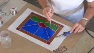 How to make a Stained Glass Window [upl. by Akcirderf]