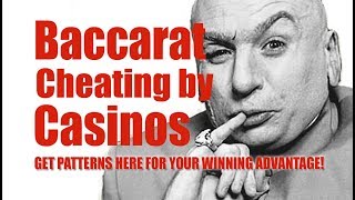 Baccarat cheating by Casinos  8 different ways how players get cheated in this game [upl. by Odlanir]