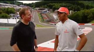 Lewis Hamilton talking about spa belgium [upl. by Spieler]