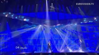 Donny Montell  Love Is Blind  Lithuania  Live  Grand Final  2012 Eurovision Song Contest [upl. by Savina]