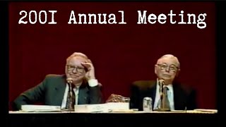 2001 Berkshire Hathaway Annual Meeting Full Version [upl. by Kcirdaed]