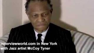 Interview with McCoy Tynercomposer pianist jazz artist [upl. by Naryk]