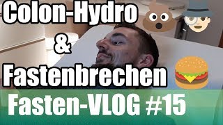 ColonHydroTherapie und Fastenbrechen  FINALE Grünes Saftfasten VLOG 15 [upl. by Aleekahs]