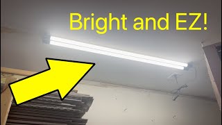 Garage Lighting Review Illuminate Your Garage with Efficiency and Brilliance with Bbounder lights [upl. by Shellie706]