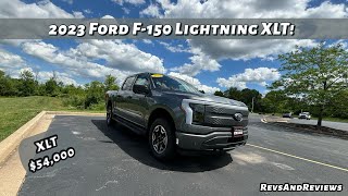 Is the 2023 Ford F150 Lightning XLT The best electric truck to buy [upl. by Jacoby]