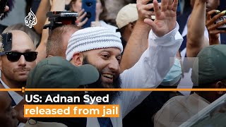 US judge orders release of Adnan Syed after 20 years in prison  Al Jazeera Newsfeed [upl. by Nanfa81]