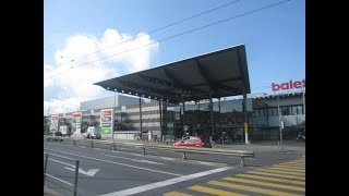 Centro Comercial Balexert Vernier canton de Geneve Suiza con una superficie comercial Migros [upl. by Fulviah288]