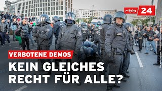 Sind Berliner DemoVerbote verhältnismäßig Staatsrechtler antwortet [upl. by Renruojos]