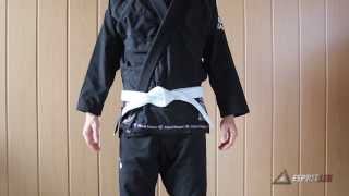 Comment attacher sa ceinture de Jujitsu Brésilien [upl. by Ahseiuqal]