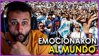 Asi EMOCIONÓ La HINCHADA ARGENTINA Al MUNDO [upl. by Junji]