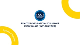 Remote Invigilation  For single individuals Invigilators [upl. by Woodman]