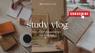 EXAM STUDY PLAN when youre left with less timeStudy Vlogvaishnavijay youtuber2024kannadavlogs [upl. by Lyrahc]