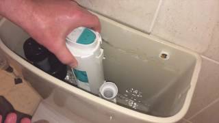 Fix Constantly Running Dual Flush Toilet Cistern By Replacing The Flush Valve Washer [upl. by Niram948]