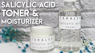 How to make Salicylic acid Moisturizer amp Toner [upl. by Norym]